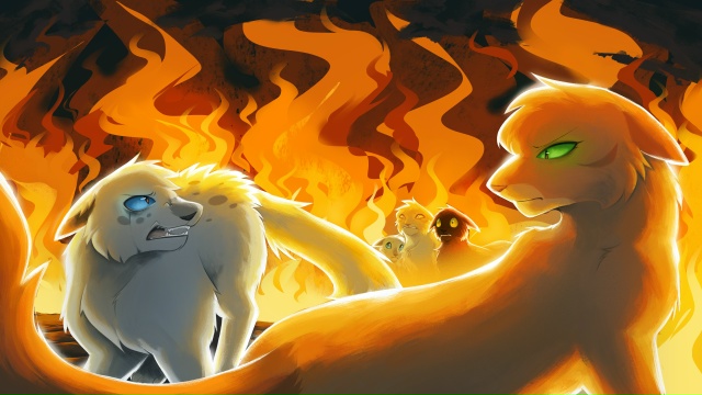 «Хотя я фанат Warrior Cats уже больше 11 лет, я ни разу не рисо?...