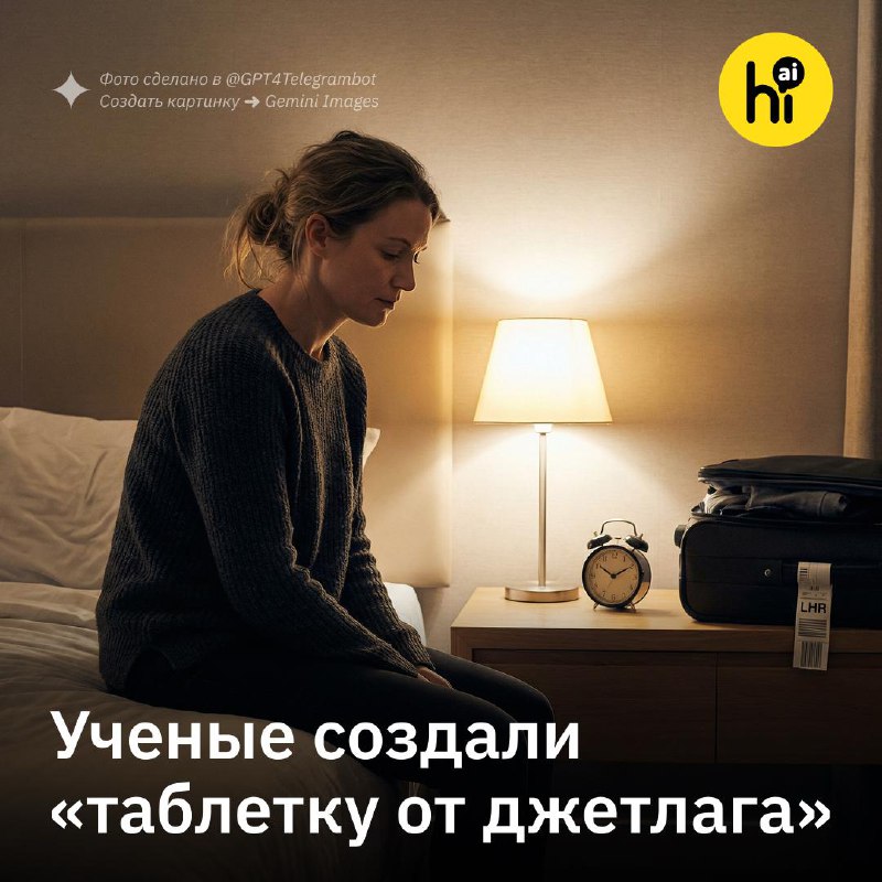 ⏳ «Лекарство от джетлага» нашли японские ученые
Смена часовых поясов при перелете и работа в сменно