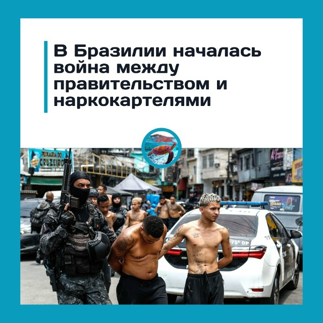 Рио превратился в зону боевых действий — картели воюю?...