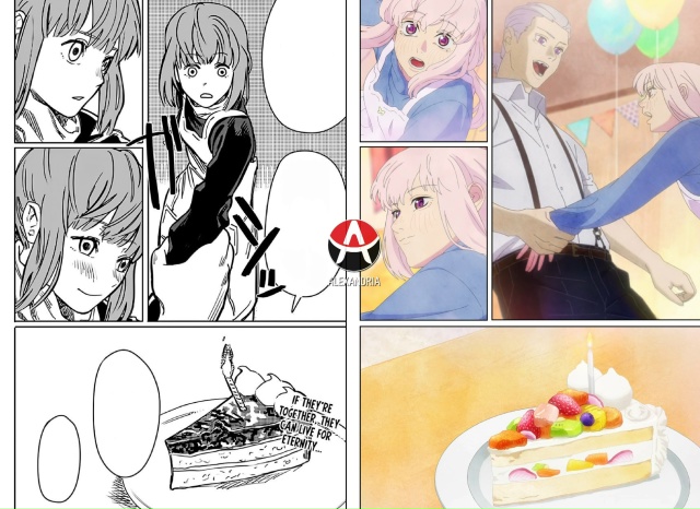 🔥Сравниваем «Ван-шоты Фудзимото»: манга х 4 серия.
#ср...