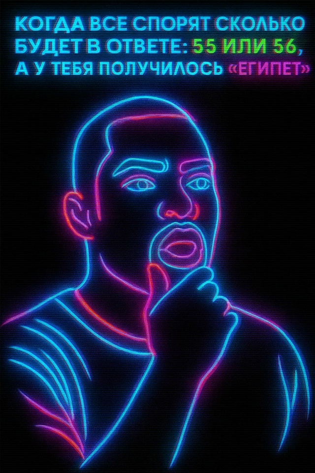 Но ты отличник, и тебе поставили 5