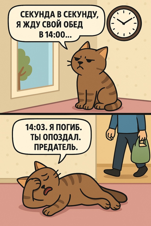 Они не могут жить без еды