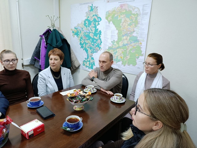 В Дорохово встретились с семьями участников специальн...