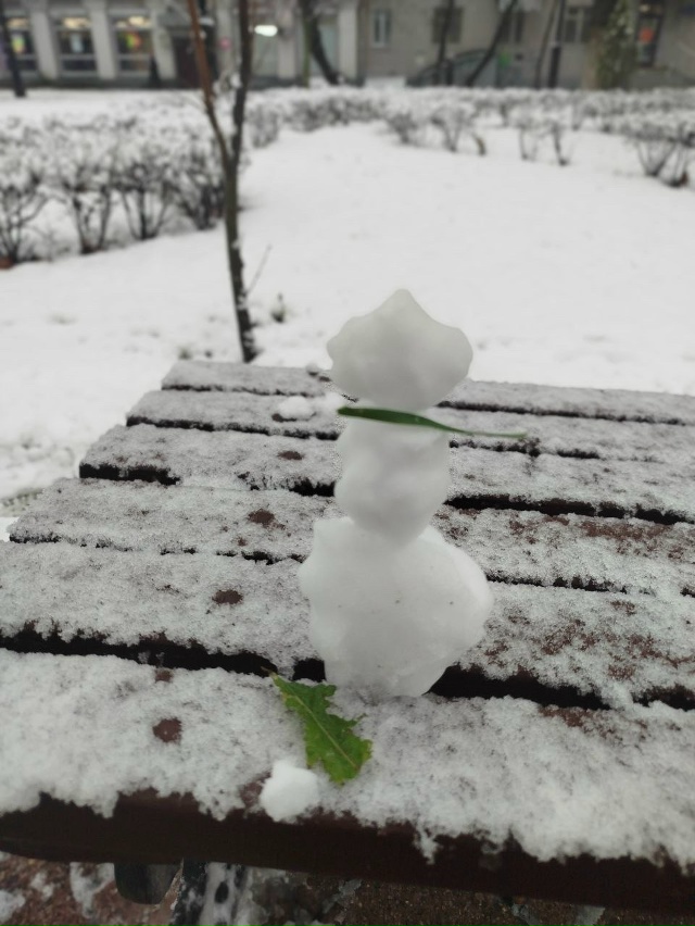 Ловите подборку первых зимних снеговиков
Часть из ни...