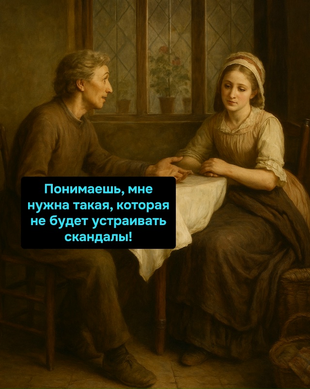 Мужчина ищет идеал, но идеалы обычно продаются в отдел?...