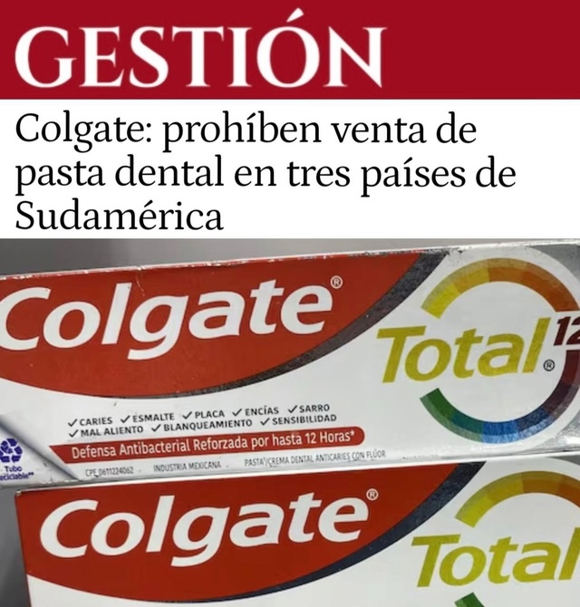 Зубную паcту «Colgate» пpизнали опасной для человека и зап?...