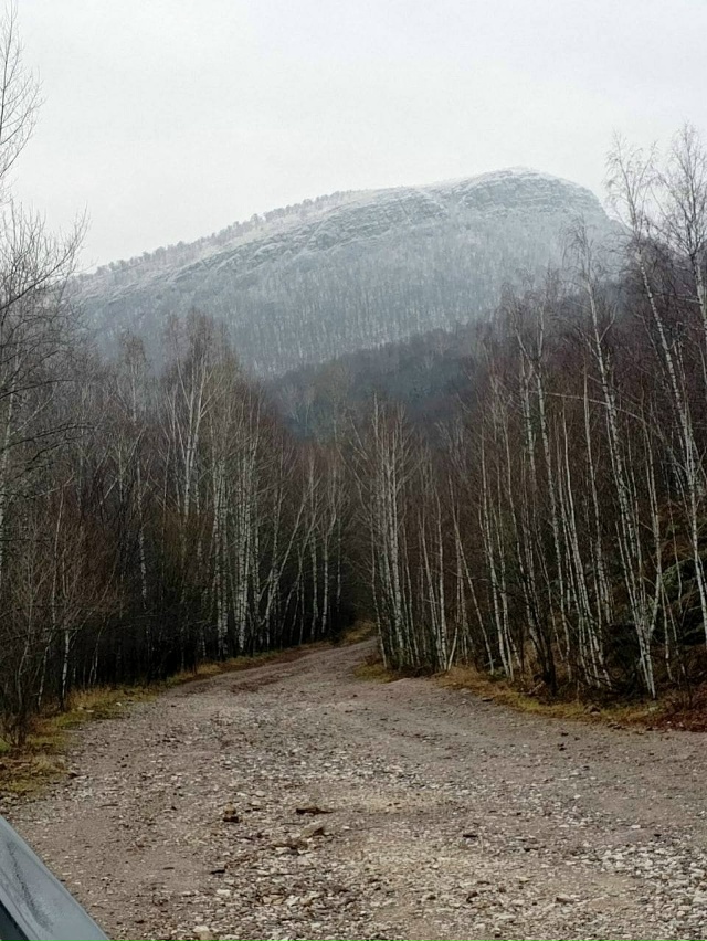 ❄️В горах Ишимбайского района местами уже лежит снег
...