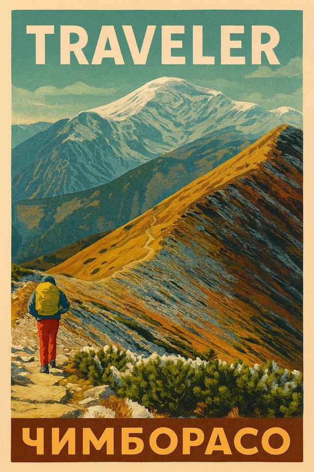 🌍Чимборасо — вершина, где ближе всего к звёздам
Один ...