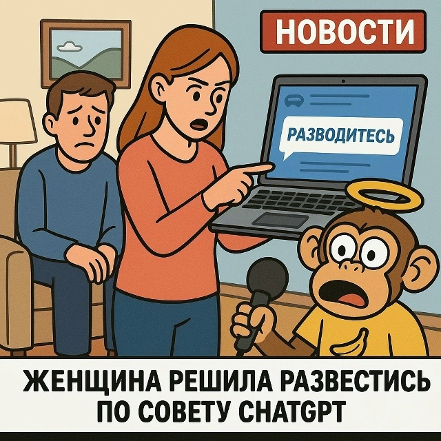 Безумные приколы
Раньше за советом в трудной семейной ...