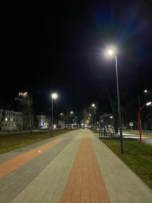 Улица пропитана туманом.
Мёрзнут на аллеях фонари.
Эти?...