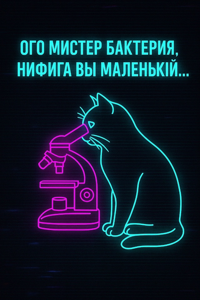 Бактерия, скажи “мяу”, если слышишь меня
