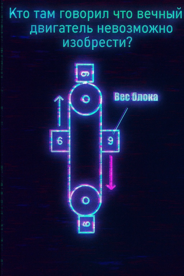 Если сделать вес такого груза равным 8, то вселенная сх?...