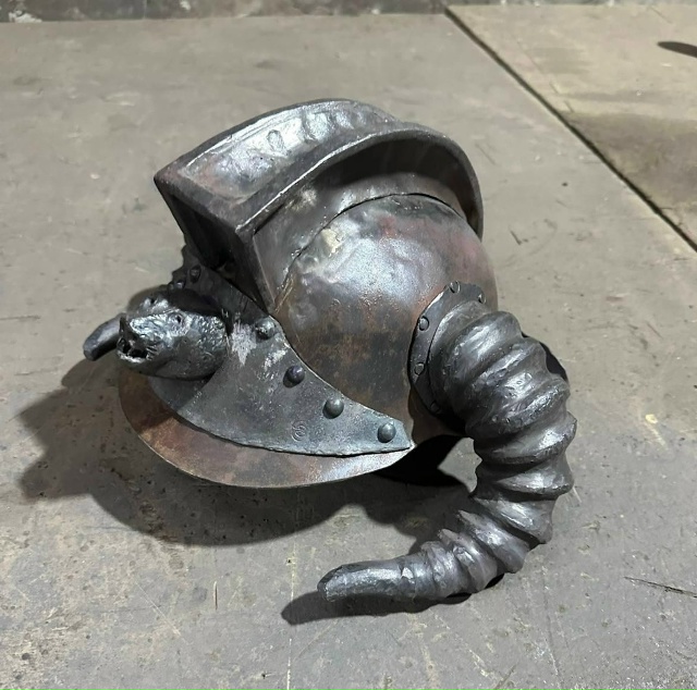 Шлем из фильма «Джентльмены удачи» почти готов. Кунгур...