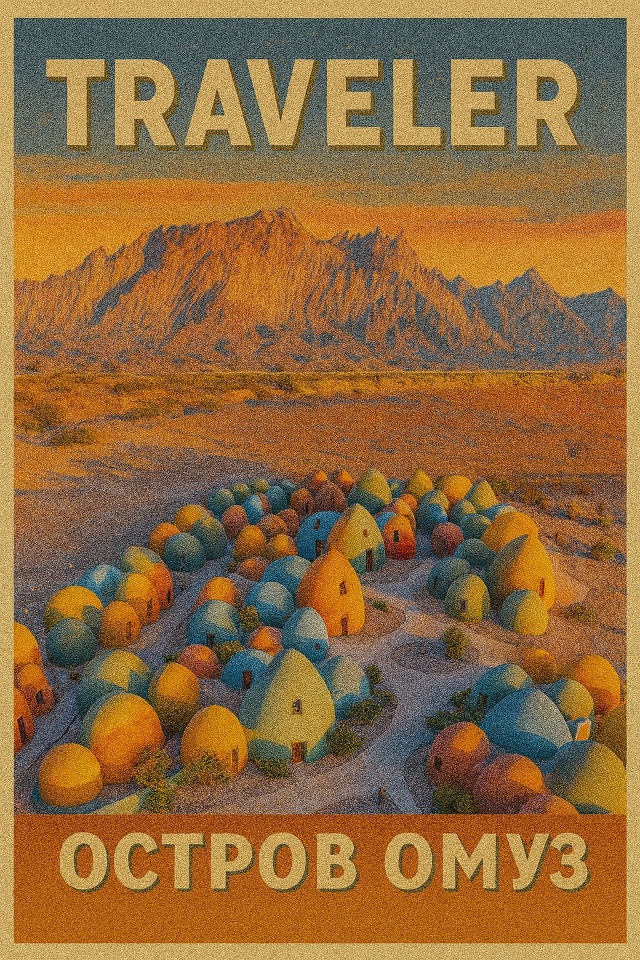 🌍 Остров Омуз — это место, где природа и архитектура в...