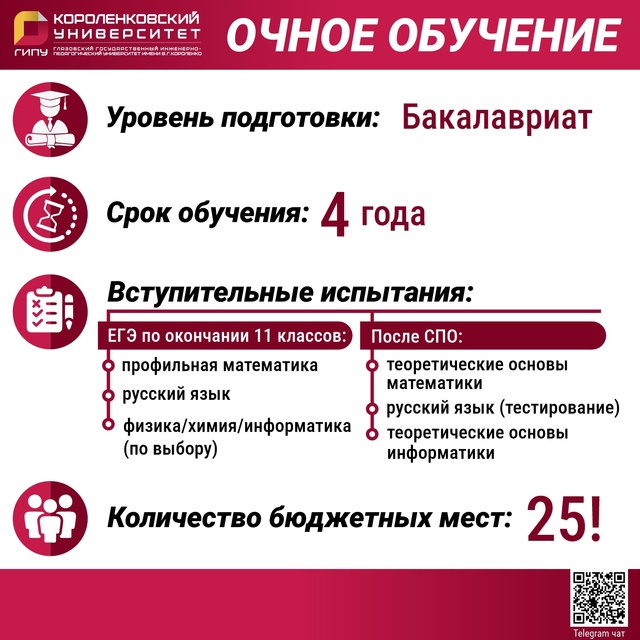 Поступление на БЮДЖЕТ! 25 мест!
Трудоустройство на пред...