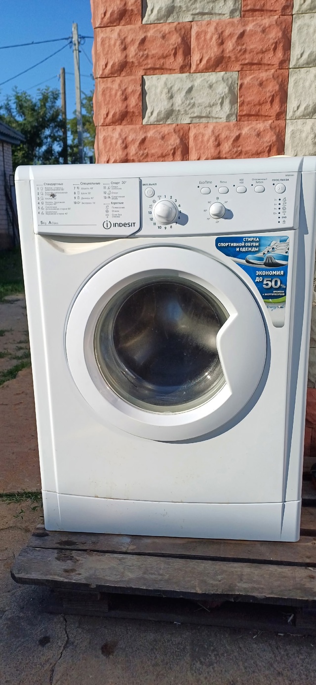 Анон. Продам стиральную машинку автомат индезид на 5 кг...