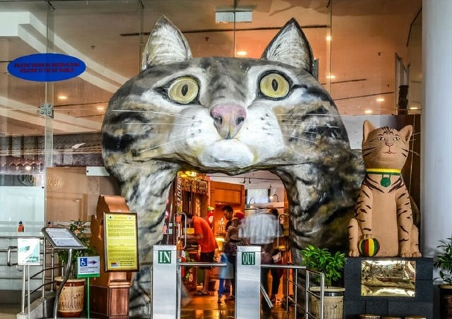 Музей кошек в Кучинге Малайзия. Место, где кошки - истин...