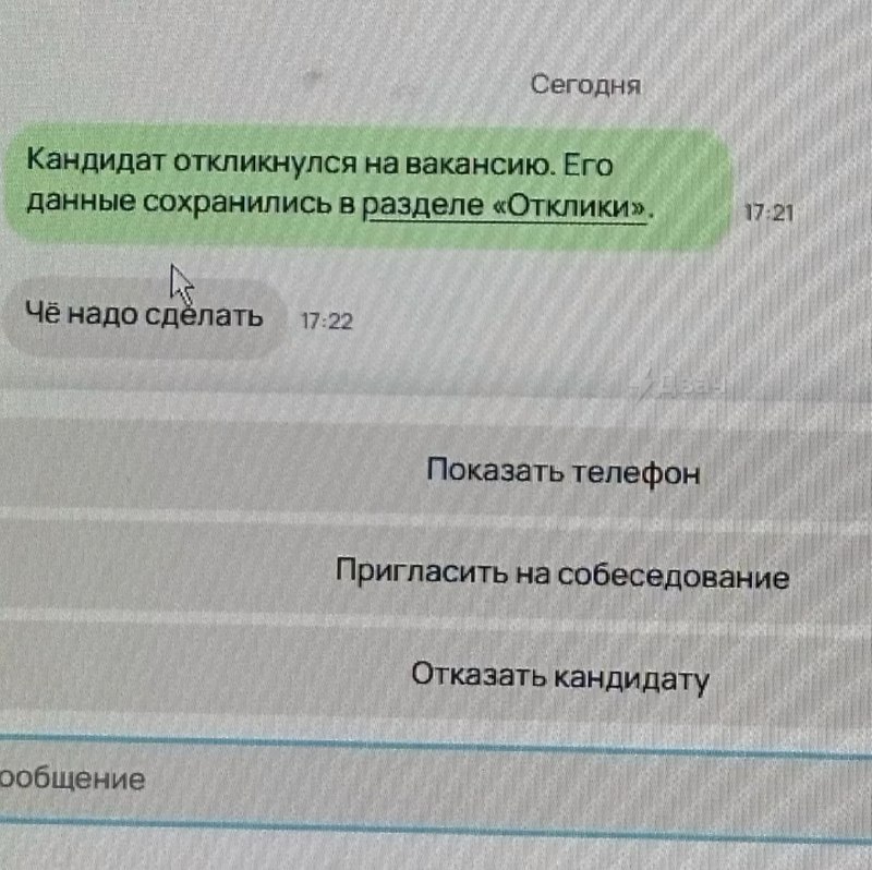 «Тогда если чё пишите»: эйчар из Дагестана поделился переписками с местными соискателями.
Один канд