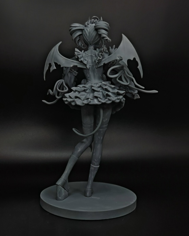 Kasane Teto, общая высота фигурки 25 см. 
Фигурка была напеча...