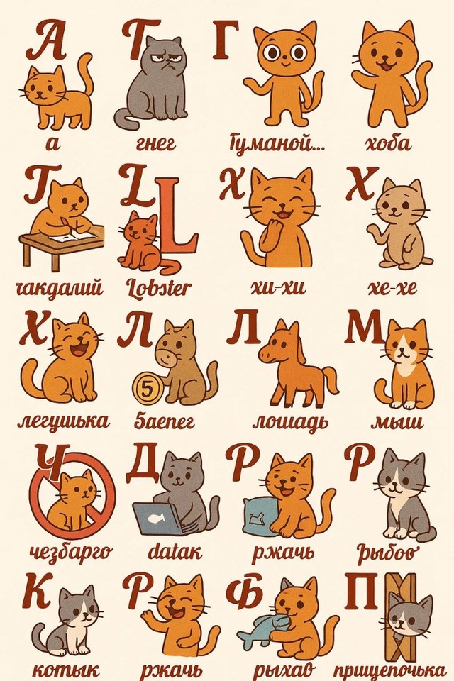 азбука про котов (по учить)