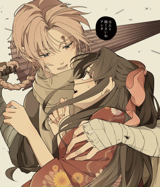#Gintama / Гинтама
Art: ossu_oraaka
(Камуи х Соё)