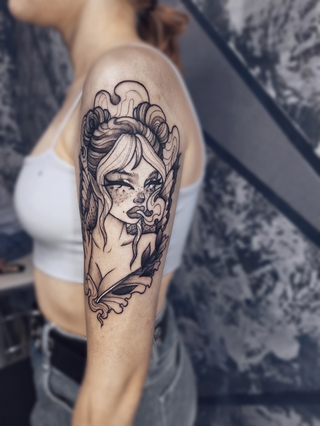 Тату от [club210692154|@ap.tattoo] Мастер рисунка на теле - ин...