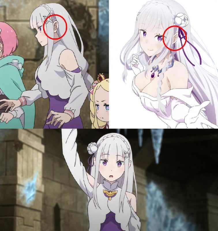 🧝‍♀️ В премьерном эпизоде нового сезона «Re:Zero» нашли конфузный ляп аниматоров.
В одной из сцен а