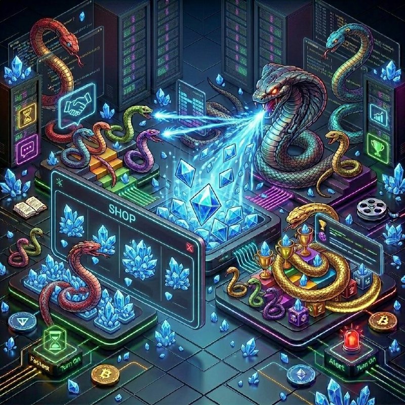 #SnakeMoney 🐍
SHARDS — эксклюзивная валюта, которую можно добыть только в битвах с Клановыми Боссам