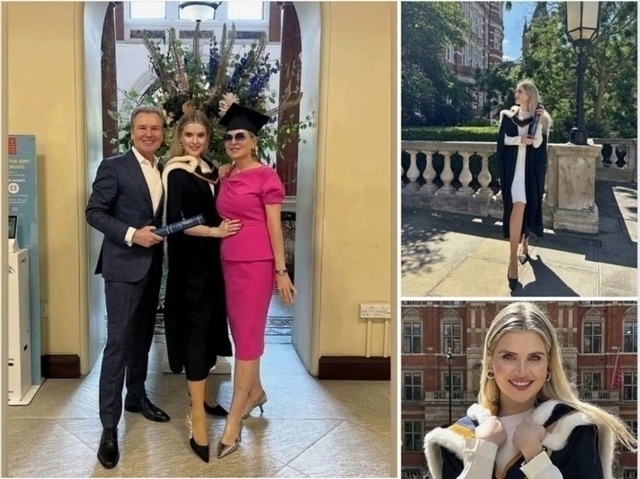 Дочь Александра Малинина завершила обучение в Королев...