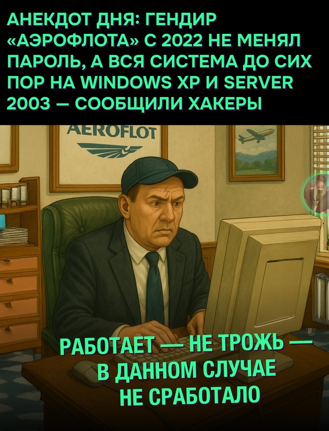 ‼Это уже не смешно: по словам хакеров, взломавших «Аэр?...