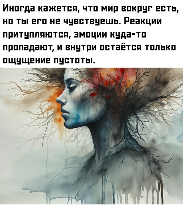 Многие описывают это состояние именно так — будто вык?...