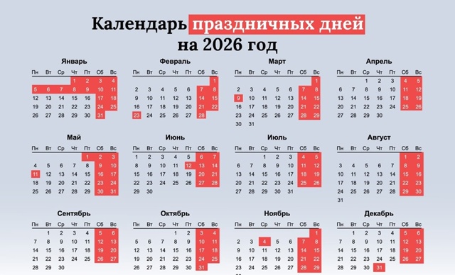 Новогодние каникулы в этот раз будут самыми длинными з...