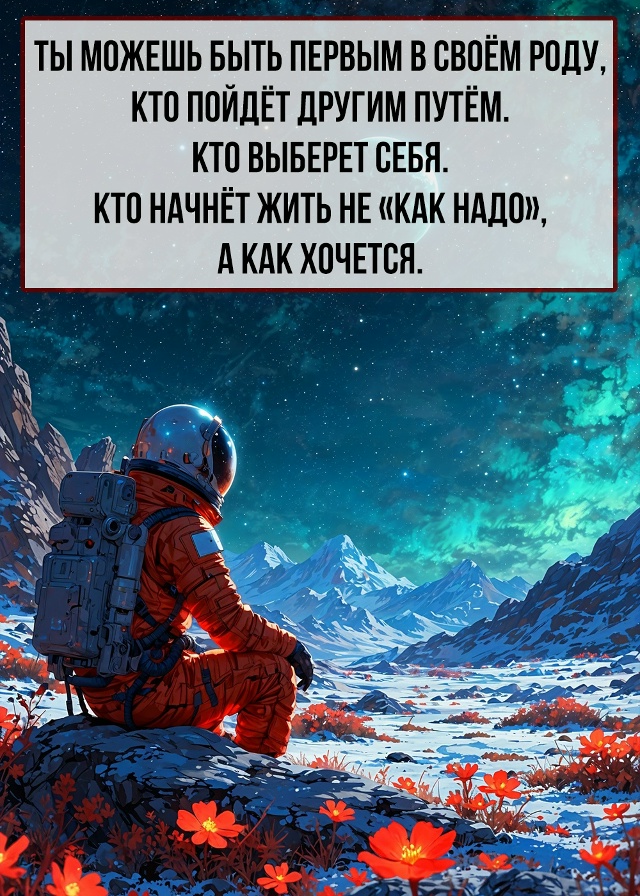 Глупо отказываться от мечты, просто потому что кто-то с...