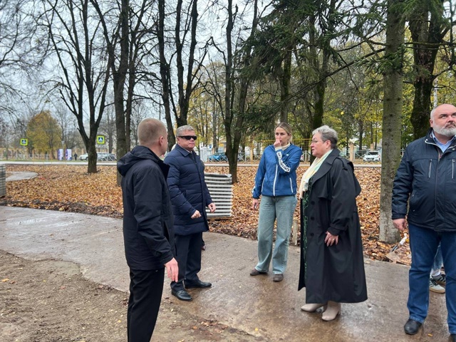 Обновленный сквер на улице Социалистической в Рузе от?...