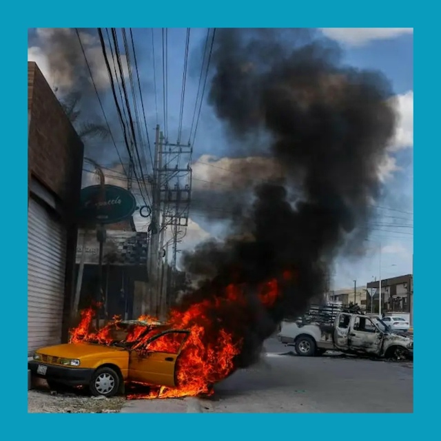 Мексика в огне из-за ликвидации лидера наркокартеля!
П...