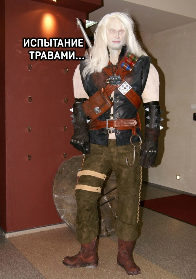 Психолог: успокойся, никакого Геральта из Ривии под фи?...