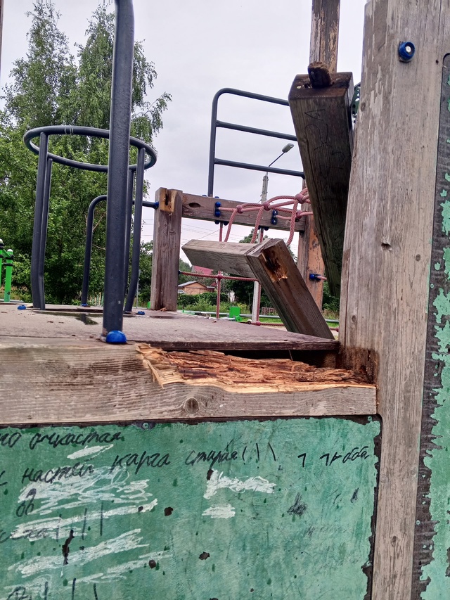 Добрый день! В Нестерово( Городок) детская площадка на?...