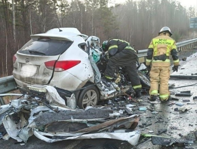 ‼️⚡На автодороге Сатка-Тастуба произошла смертельна...