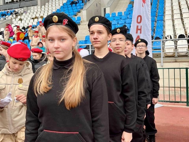 🇷🇺 Юнармейский отряд «Крепость» из Можайского округ...