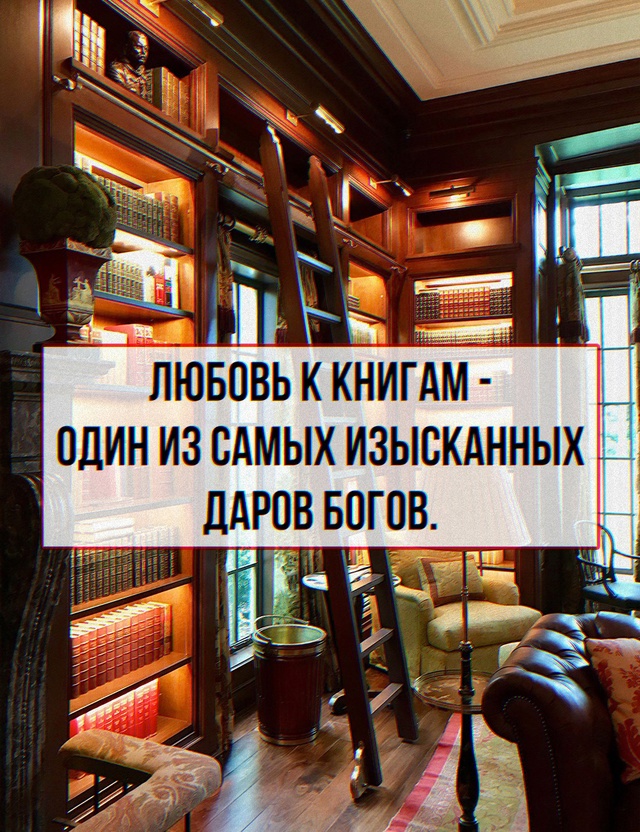 Книги – самые тихие и самые постоянные друзья.