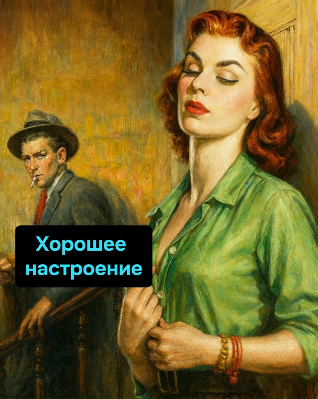Она взяла самое важное — настроение, и оставила его до?...