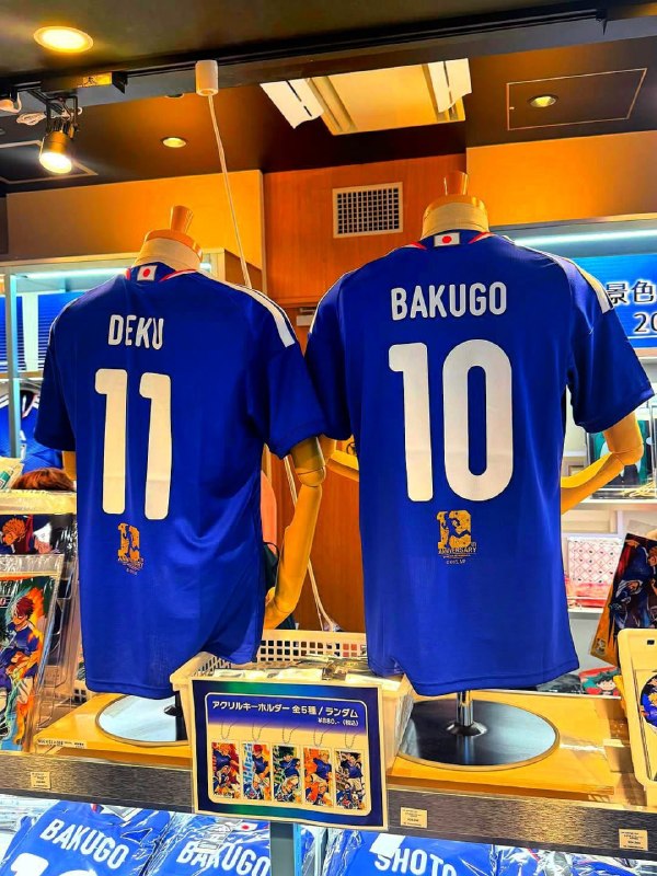 ⚽️ Деку и Бакуго делают кассу японскому футболу
«Моя геройская академия» запустила мощную коллабу с