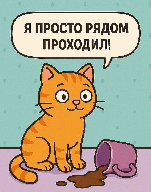 Коты наводят свой порядок