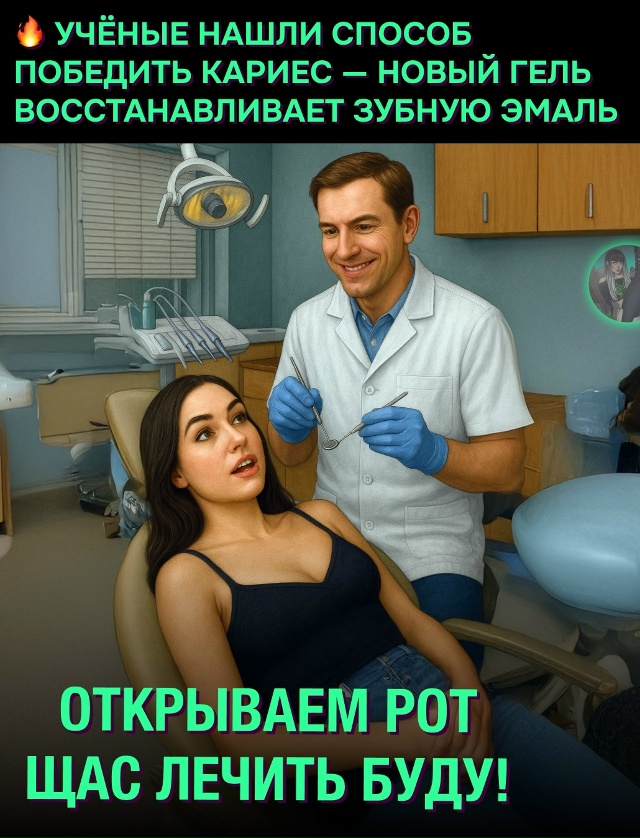 ☝ Учёные разработали гель, который восстанавливает зу...