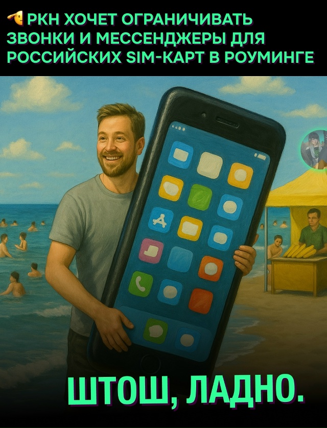 🤔 Глава РКН Андрей Липов заявил, что операторы связи д...