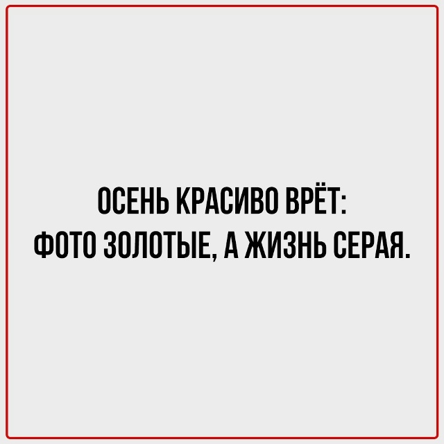 Вроде совсем недавно было лето.
А оказывается, уже октя...