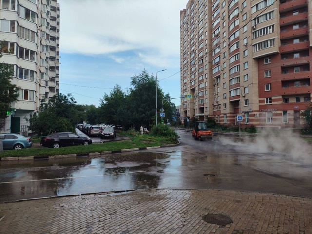 🙄 Ремонт дороги на ул. Главная, д. 4 и перекресток с ул. ?...