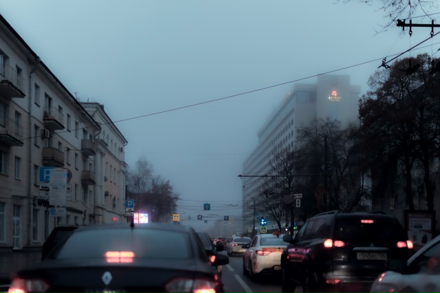 Туманный и загадочный Воронеж🌁