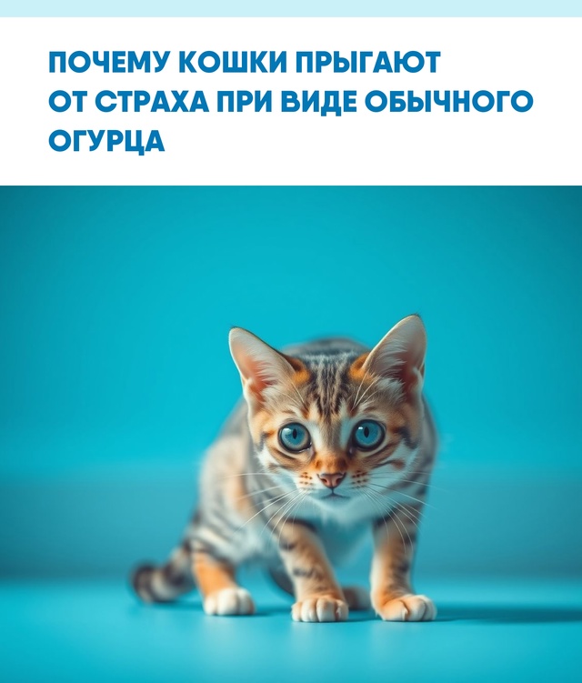 Неожиданная паника у кошек — результат тонкой настрой...