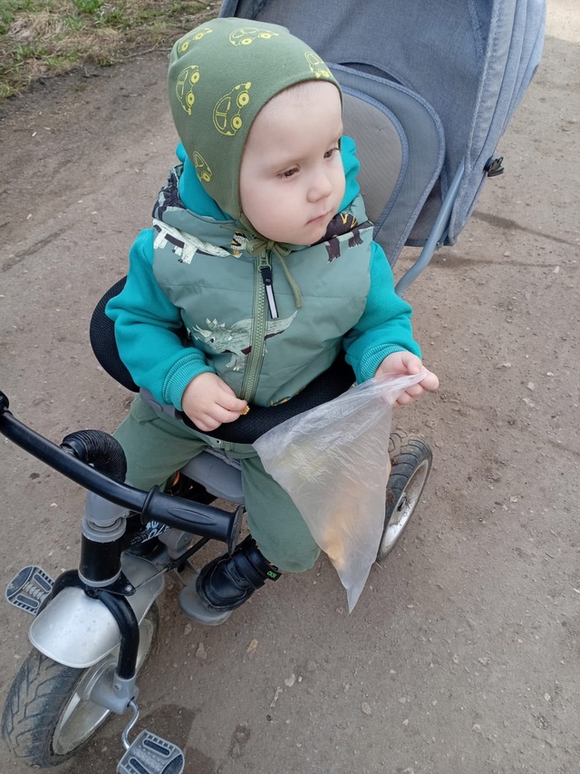 На днях был украден детский велосипед из подъезда дома...
